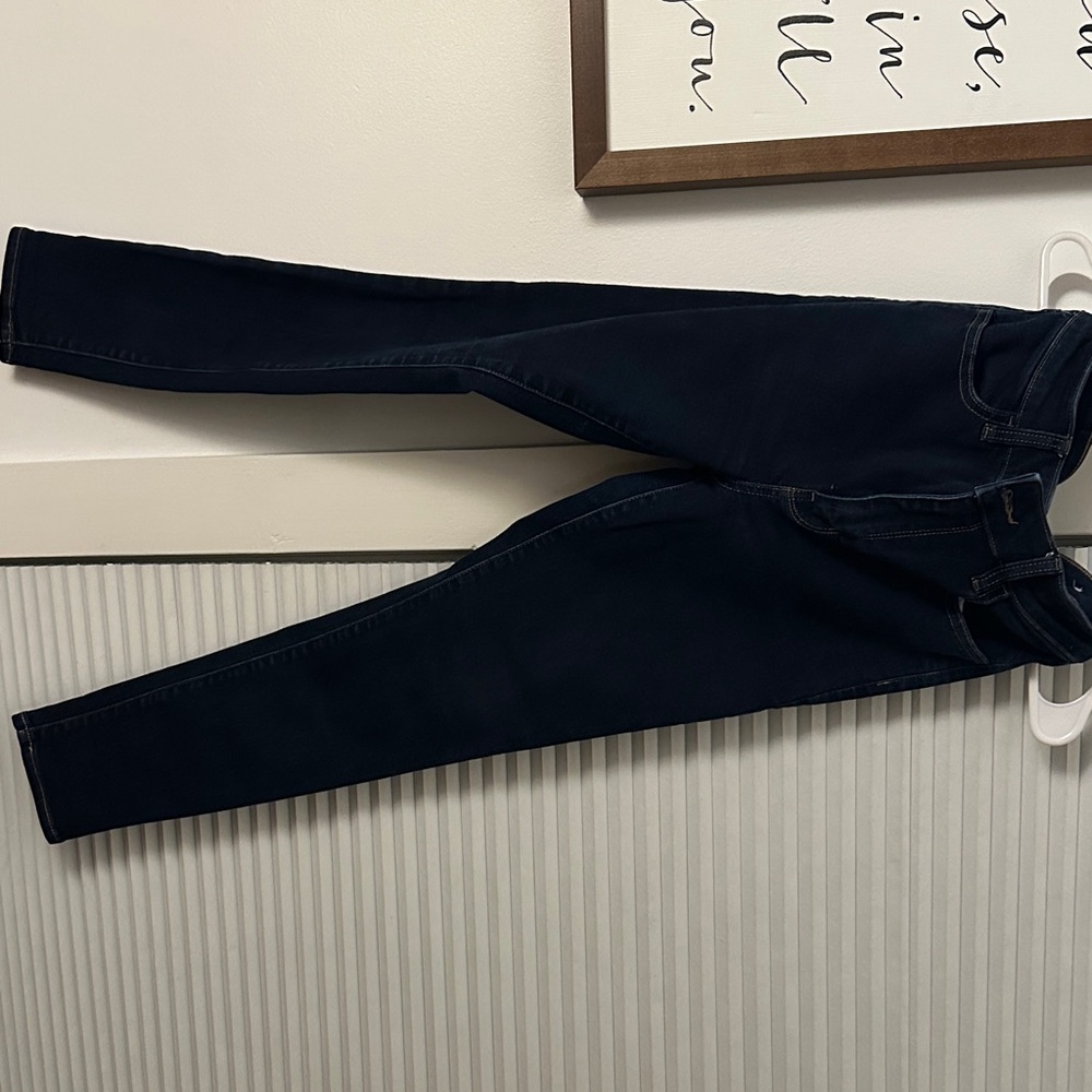 American Eagle Outfitters Women's Dark Blue Skinny Jeans